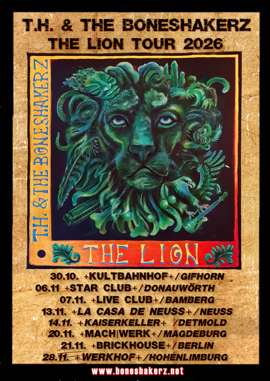 THE LION – Album von T.H. & The Boneshakerz